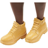 Barbie Ken Fashionistas Doll #153 with Sculpted Dreadlocks Wearing Blue Animal-Print Shirt, Purple Shorts & Boots, Toy for Kids 3 to 8 Years Old