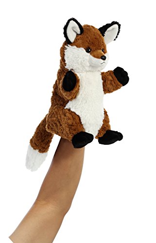 Aurora - Hand Puppet - 11" Friendly Fox