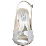 Touch Ups Women's Iris Platform Sandal,White,6 M US