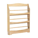 Guidecraft Expressions Natural Bookrack - Storage Bookshelf Kids School Furniture