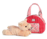 Aurora - Pet Carrier - 7" Pink Barn