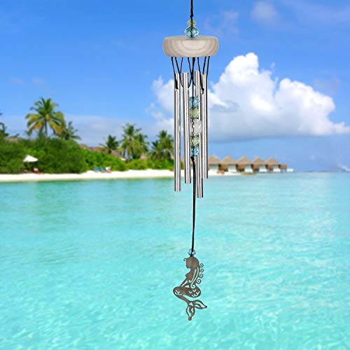Woodstock Chimes WCFM The Original Guaranteed Musically Tuned Chime, Fantasy - Mermaid