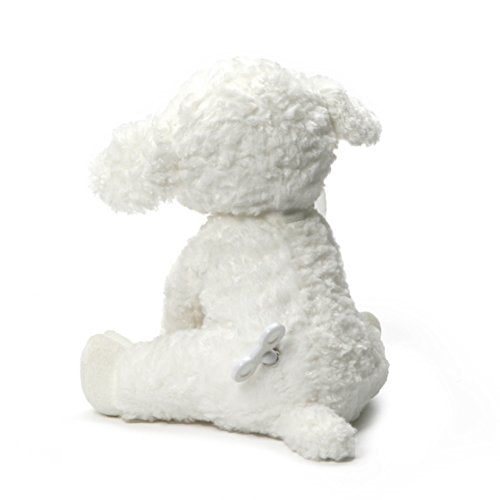 Baby GUND Lena Lamb Jesus Loves Me Musical Stuffed Animal Plush, White, 10"