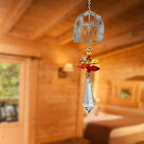 Woodstock Chimes CFBA Crystal Fantasy Suncatcher, Barn