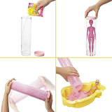 Barbie Color Reveal Foam! Doll & Pet Friend with 25 Surprises: Scented Bubble Solution, Outfits, Hair Extension, Kid Bracelet & Charm Hidden in Sand; Sunny Pineapple-Theme; for Kids 3 Years & Up