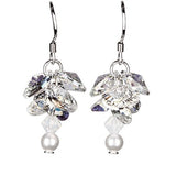 Woodstock Jewels Garden Reflections Swarovski Elements Gardenia Earrings