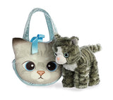 Aurora - Pet Carrier - 7" Grey Tabby