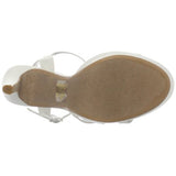 Dyeables Women's Ivy Ankle-Strap Sandal,Ivory Satin,6 B US