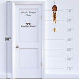 Woodstock Chimes CBL346 Original Guaranteed Musically Tuned Chime Asli Arts Collection, Buddha Bamboo