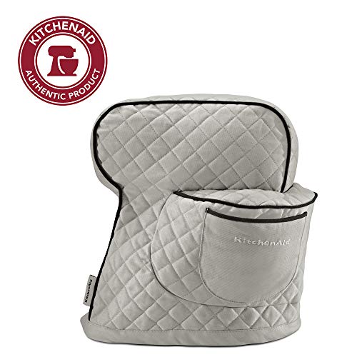 KitchenAid - Fitted Stand Mixer Cover - Silver Frost