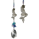 Woodstock Crystal Fantasy Mermaid Light Suncatcher Home Decoration CFZMM New