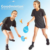 VIAHART Goodminton | The World's Easiest Racket Game | an Indoor Outdoor Year-Round Fun Paddle Game Set for Boys, Girls, and People of All Ages