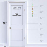 Woodstock Chimes CCDME The Original Guaranteed Musically Tuned Chime Asli Arts Collection, Capiz Cascade - Mother Earth