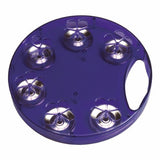 Woodstock Chimes Music Collection Jambourine, Blue