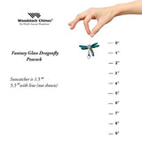 Woodstock Chimes CDPEA Rainbow Makers Fantasy Glass Suncatcher, Blue