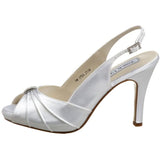 Touch Ups Women's Iris Platform Sandal,White,6 M US