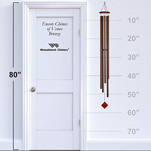 Encore Collection by Woodstock Chimes - The ORIGINAL Guaranteed Musically Tuned Chime, Chimes of Venus - Bronze