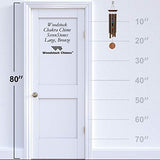 Woodstock Chimes Bronze Original Guaranteed Musically Tuned Chime Chakra-Seven Stones