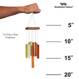 Woodstock Chimes Craftsman Original Guaranteed Musically Tuned Chime Sea Glass