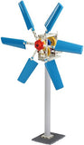 Thames & Kosmos Wind Power 2.0 Science Experiment Kit | Build Wind-Powered Generators to Energize Electric Vehicles | 3-Foot-Tall Long-Bladed Turbine | Experiments in Renewable Energy