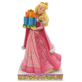 Enesco Disney Traditions By Jim Shore Christmas Aurora Figurine