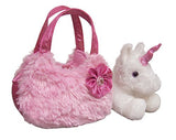 Aurora - Pet Carrier - 7" Plush Pink Pet Carrier