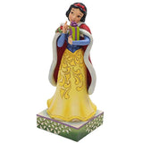 Enesco Disney Traditions By Jim Shore Christmas Snow White Figurine