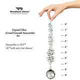 Woodstock Chimes CCUI Rainbow Makers Suncatchers Crystal Ultra Grand Cascade, Ice