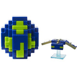 Bundle | Set of 6 - Minecraft Spawn Egg Mini Figure - One of each color as shown