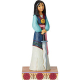 Enesco Disney Traditions by Jim Shore Princess Passion Mulan Figurine, 7.25 Inch, Multicolor