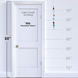 Woodstock Chimes CCDSB The Original Guaranteed Musically Tuned Chime Asli Arts Collection, Capiz Cascade-Sea Breeze