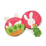 Baby GUND Flora Bunny Soft Plush Activity Book 8", Multicolor