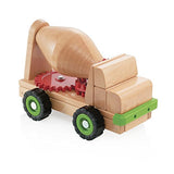 Guidecraft Block Science  Big Cement Truck: Wooden Toy with Gears, Learning and Educational Toys for Toddlers