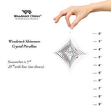 Woodstock Chimes SHCP Rainbow Makers Shimmers Suncatcher, Crystal - Parallax