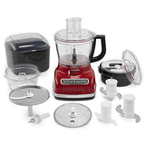 KitchenAid KFP1466ER 14-Cup Food Processor with Exact Slice System and Dicing Kit - Empire Red