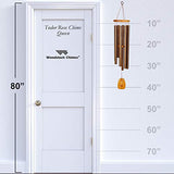 Woodstock Chimes Tudor Rose Windchime, Queen