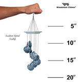 Woodstock Seashore Spiral Wind Chime, Scallop