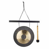 Woodstock Chimes HCGONGM The Original Guaranteed Musically Tuned Chime Medium Hanging Gong, Quintet, Chau