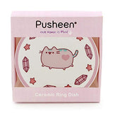 Pusheen by Our Name is Mud “Pusheen Purple Trinket Tray” Stoneware Dish, 4 Inches