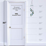 Woodstock Chimes CYBRO The Original Guaranteed Musically Tuned Chime Bellisimo Hanging Bells, Olive