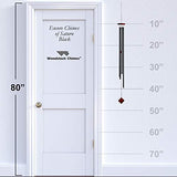 Woodstock Chimes DCK47 The Original Guaranteed Musically Tuned Saturn Chime, Black