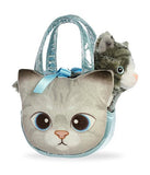 Aurora - Pet Carrier - 7" Grey Tabby