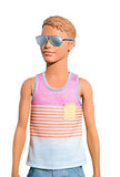 Barbie Ken Fashionistas Hyped Stripes Doll, Slim