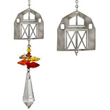 Woodstock Chimes CFBA Crystal Fantasy Suncatcher, Barn