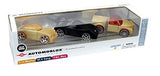 Automoblox Collectible Wood Toy Cars and Trucks—Mini Manta/Fang/Rex 3-Pack (Compatible with other Mini and Micro Series Vehicles)