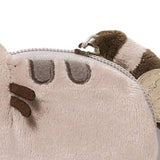 GUND Pusheen Cat Plush Stuffed Animal Coin Purse, Gray, 5"