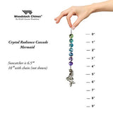 Woodstock Chimes CRMM Crystal Radiance Cascade Suncatcher, Mermaid