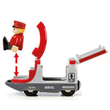 BRIO World - 33773 Railway Starter Set | 26 Piece Toy Train with Accessories and Wooden Tracks for Kids Age 3 and Up