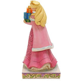 Enesco Disney Traditions By Jim Shore Christmas Aurora Figurine