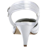 Dyeables Women's Alexis Sandal,White,6.5 W US